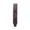 Right On Straps Jazz Whole-Lotta Guitar Strap Black Front View
