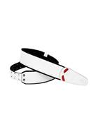 Right On Straps Mojo Charm White Vegan Guitar Strap