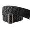 Right On Straps Talisman Deluxe Black Vegan Guitar Strap Front View
