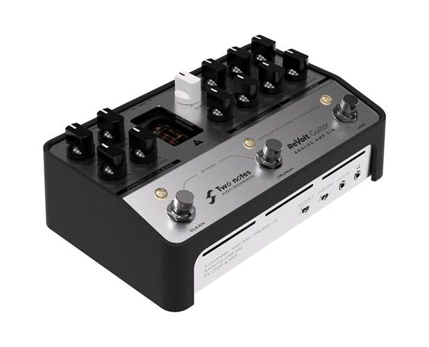 Two Notes ReVolt Guitar Analog Amp Simulator Preamp Pedal Two Notes ReVolt Guitar Analog Amp Simulator Preamp Pedal