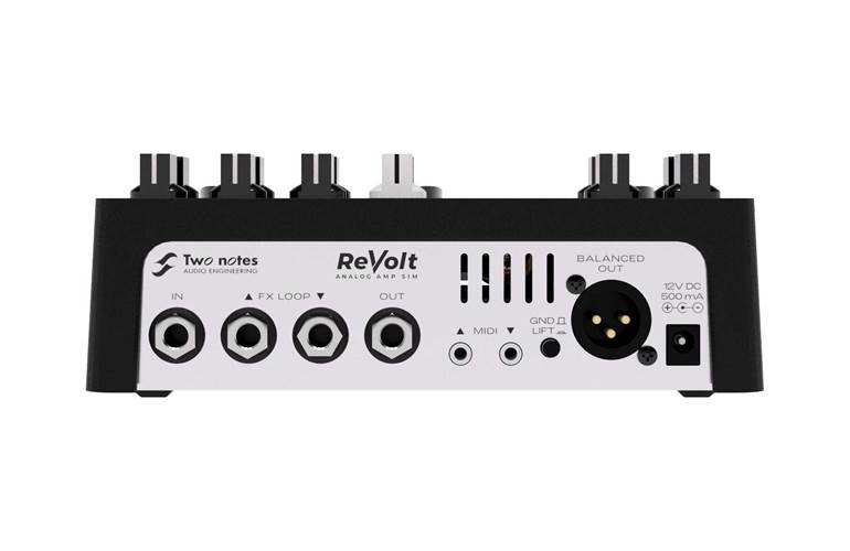 Two Notes ReVolt Guitar Analog Amp Simulator Preamp Pedal Two Notes ReVolt Guitar Analog Amp Simulator Preamp Pedal