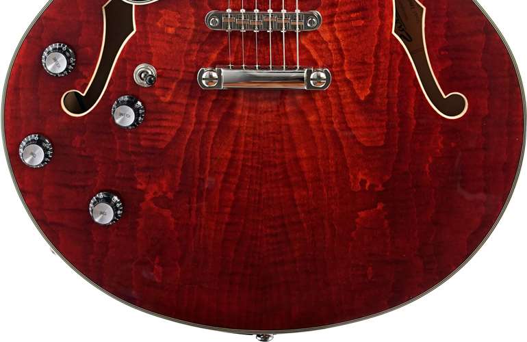 Eastman T486 Classic Double Cutaway With Full Block Left Handed Eastman T486 Classic Double Cutaway With Full Block Left Handed