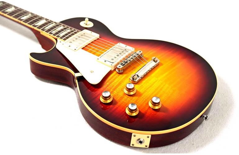 Gibson Custom Shop Made 2 Measure Hand Selected Top 1960 Les Paul Standard Vintage Cherry Sunburst VOS Left Handed #03168 Gibson Custom Shop Made 2 Measure Hand Selected Top 1960 Les Paul Standard Vintage Cherry Sunburst VOS Left Handed #03168