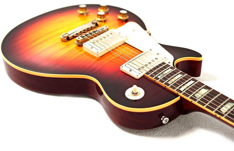 Gibson Custom Shop Made 2 Measure Hand Selected Top 1960 Les Paul Standard Vintage Cherry Sunburst VOS Left Handed #03168 Gibson Custom Shop Made 2 Measure Hand Selected Top 1960 Les Paul Standard Vintage Cherry Sunburst VOS Left Handed #03168