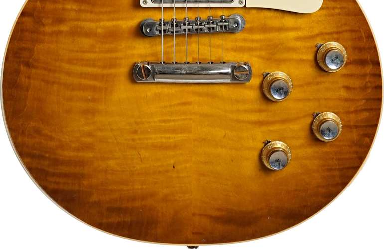 Gibson Custom Shop Made 2 Measure Hand Selected Top Murphy Lab 1960 Les Paul Standard Light Aged Vintage Lemon Burst #03162 Gibson Custom Shop Made 2 Measure Hand Selected Top Murphy Lab 1960 Les Paul Standard Light Aged Vintage Lemon Burst #03162
