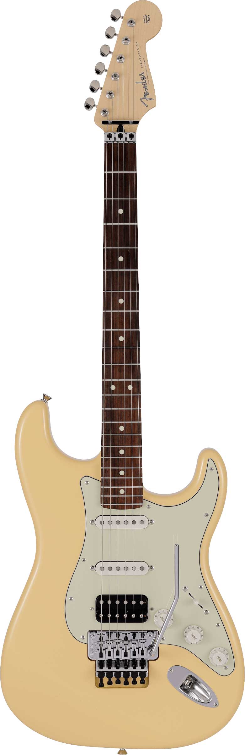 Fender Limited Edition Made in Japan Stratocaster with Floyd Rose Vintage White