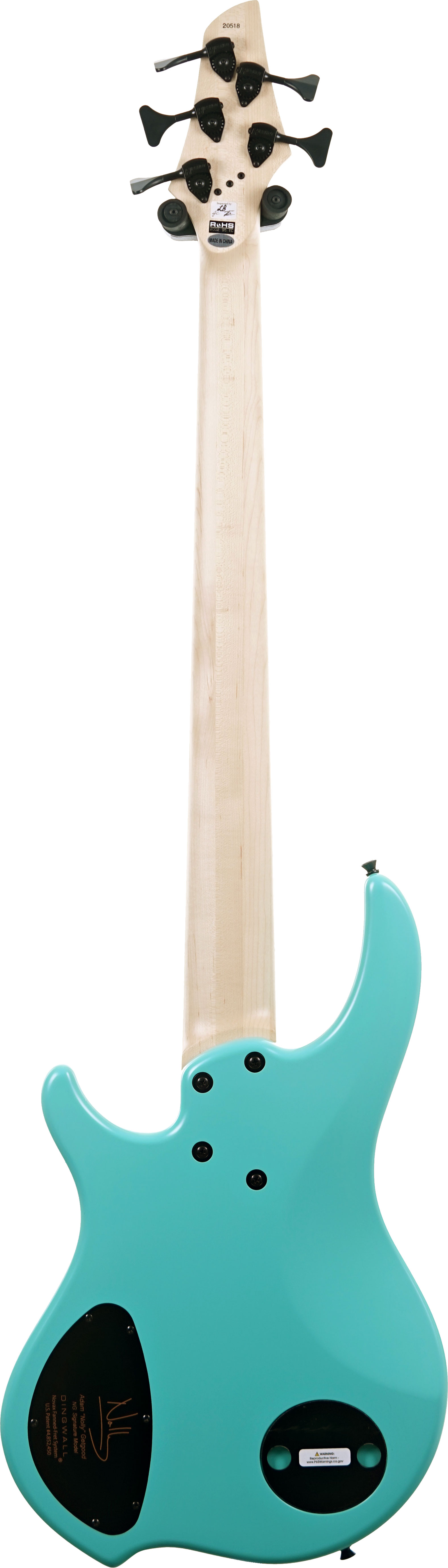 Dingwall NG-3 3 Pickup 5 String Matte Celestial Blue Maple Fingerboard #20518