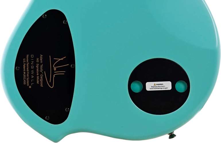 Dingwall NG-3 3 Pickup 5 String Matte Celestial Blue Maple Fingerboard Dingwall NG-3 3 Pickup 5 String Matte Celestial Blue Maple Fingerboard