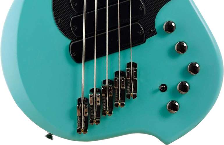 Dingwall NG-3 3 Pickup 5 String Matte Celestial Blue Maple Fingerboard Dingwall NG-3 3 Pickup 5 String Matte Celestial Blue Maple Fingerboard