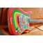 Fender George Harrison Rocky Stratocaster Hand Painted Rocky Artwork Over Sonic Blue Rosewood Fingerboard  Back View