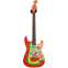 Fender George Harrison Rocky Stratocaster Hand Painted Rocky Artwork Over Sonic Blue Rosewood Fingerboard  Front View