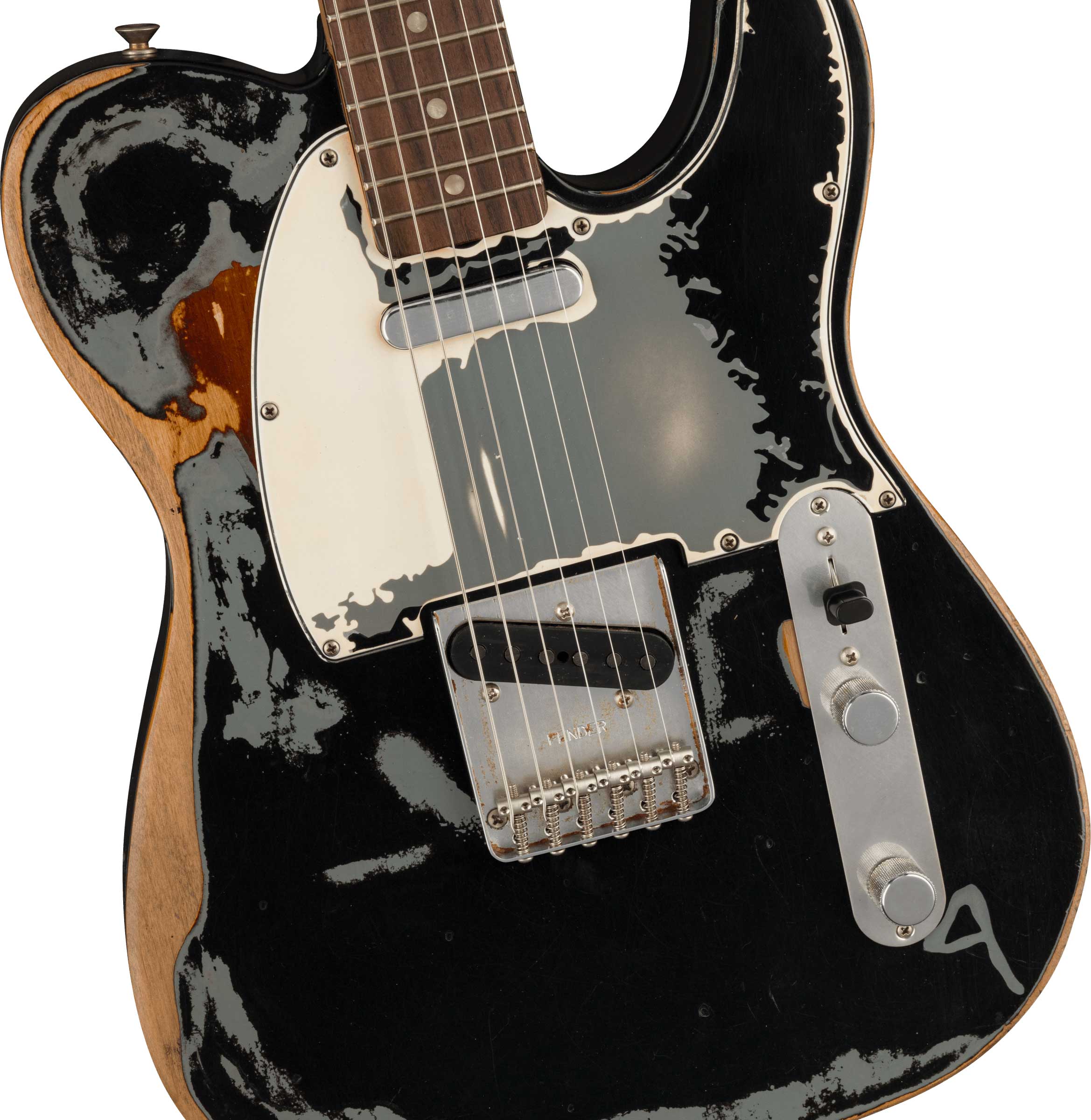 Fender Joe Strummer Telecaster Black Rosewood Fingerboard 