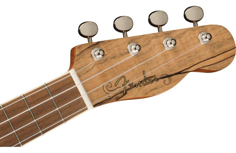 Fender Zuma Exotic Concert Ukulele Walnut Fingerboard Spalted Maple Fender Zuma Exotic Concert Ukulele Walnut Fingerboard Spalted Maple