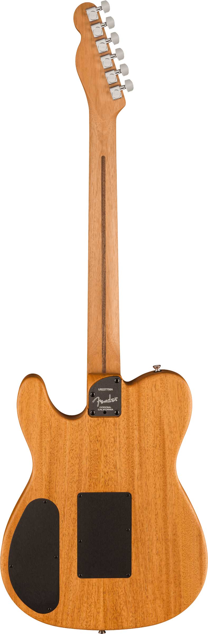 Fender American Acoustasonic Telecaster All-Mahogany Ebony Natural