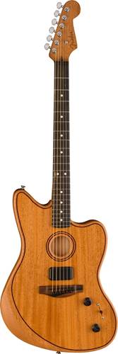 Fender American Acoustasonic Jazzmaster All-Mahogany Ebony Fingerboard Natural Fender American Acoustasonic Jazzmaster All-Mahogany Ebony Fingerboard Natural