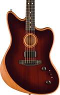 Fender American Acoustasonic Jazzmaster All-Mahogany Ebony Fingerboard Bourbon Burst