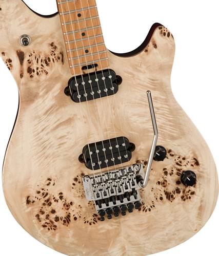 EVH Wolfgang WG Standard Exotic Poplar Burl Baked Maple Fingerboard Natural EVH Wolfgang WG Standard Exotic Poplar Burl Baked Maple Fingerboard Natural