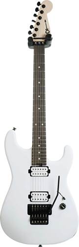 Charvel Jim Root Signature Pro-Mod San Dimas Style 1 HH FR Ebony Fingerboard Satin White (Ex-Demo) #MC22008033 Charvel Jim Root Signature Pro-Mod San Dimas Style 1 HH FR Ebony Fingerboard Satin White (Ex-Demo) #MC22008033
