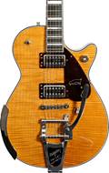 Gretsch G6134TFM-NH Nigel Hendroff Signature Penguin Amber Flame Ebony Fingerboard