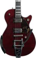 Gretsch G6134TFM-NH Nigel Hendroff Penguin Dark Cherry Metallic Flame (Nearly New) #JT22010383
