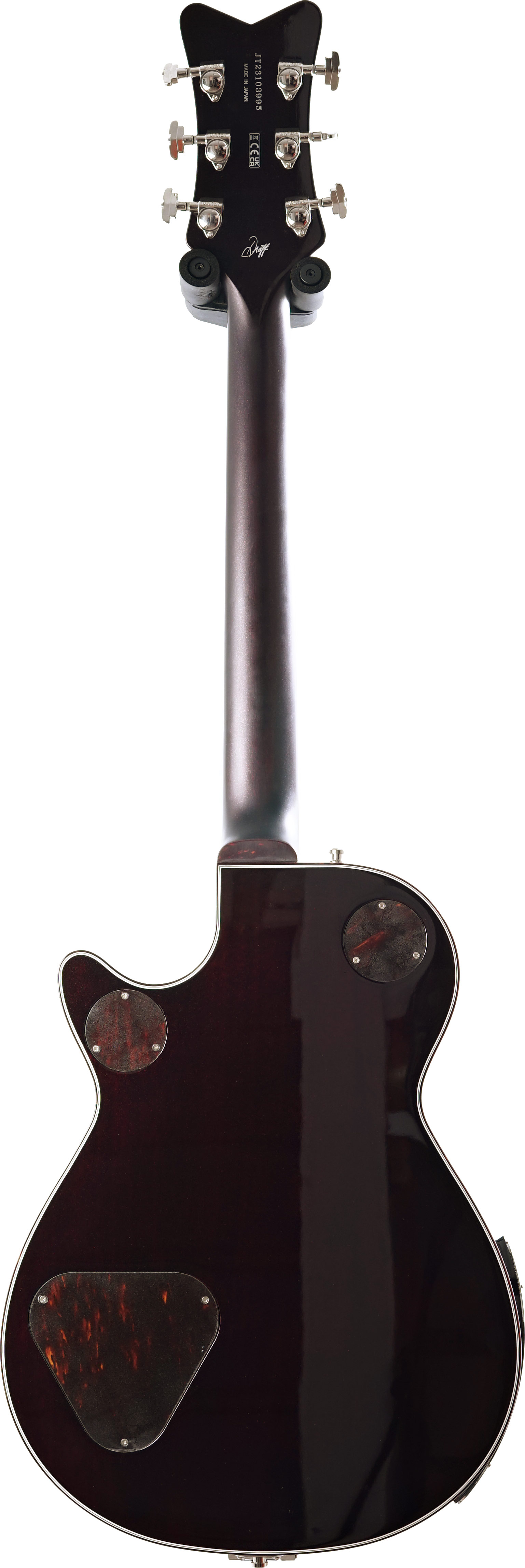 Gretsch G6134TFM-NH Nigel Hendroff Penguin Dark Cherry Metallic Flame #JT23103995