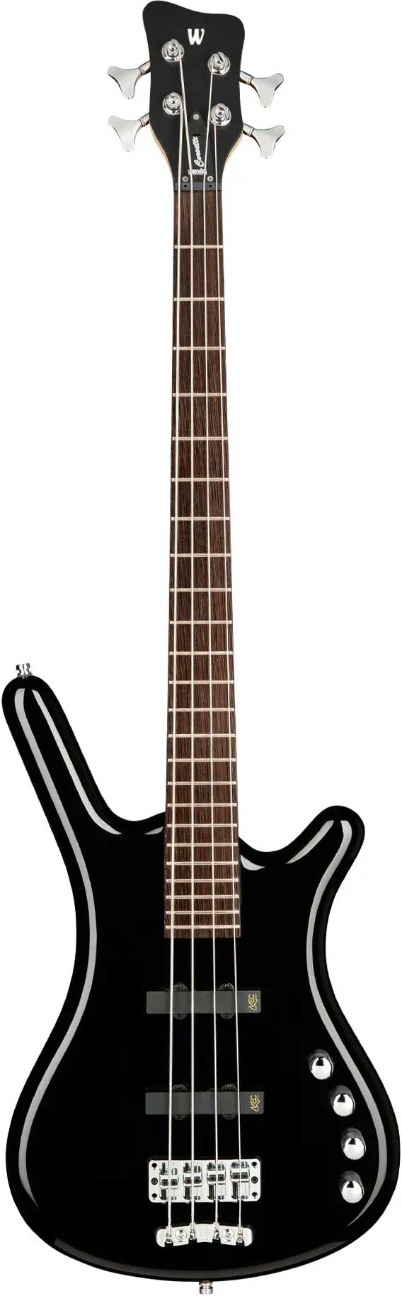 Warwick Rockbass Corvette Basic 4 Short Scale Bass Solid Black