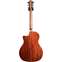 Washburn G55CE KOA Electro Acoustic with Bevel Back View