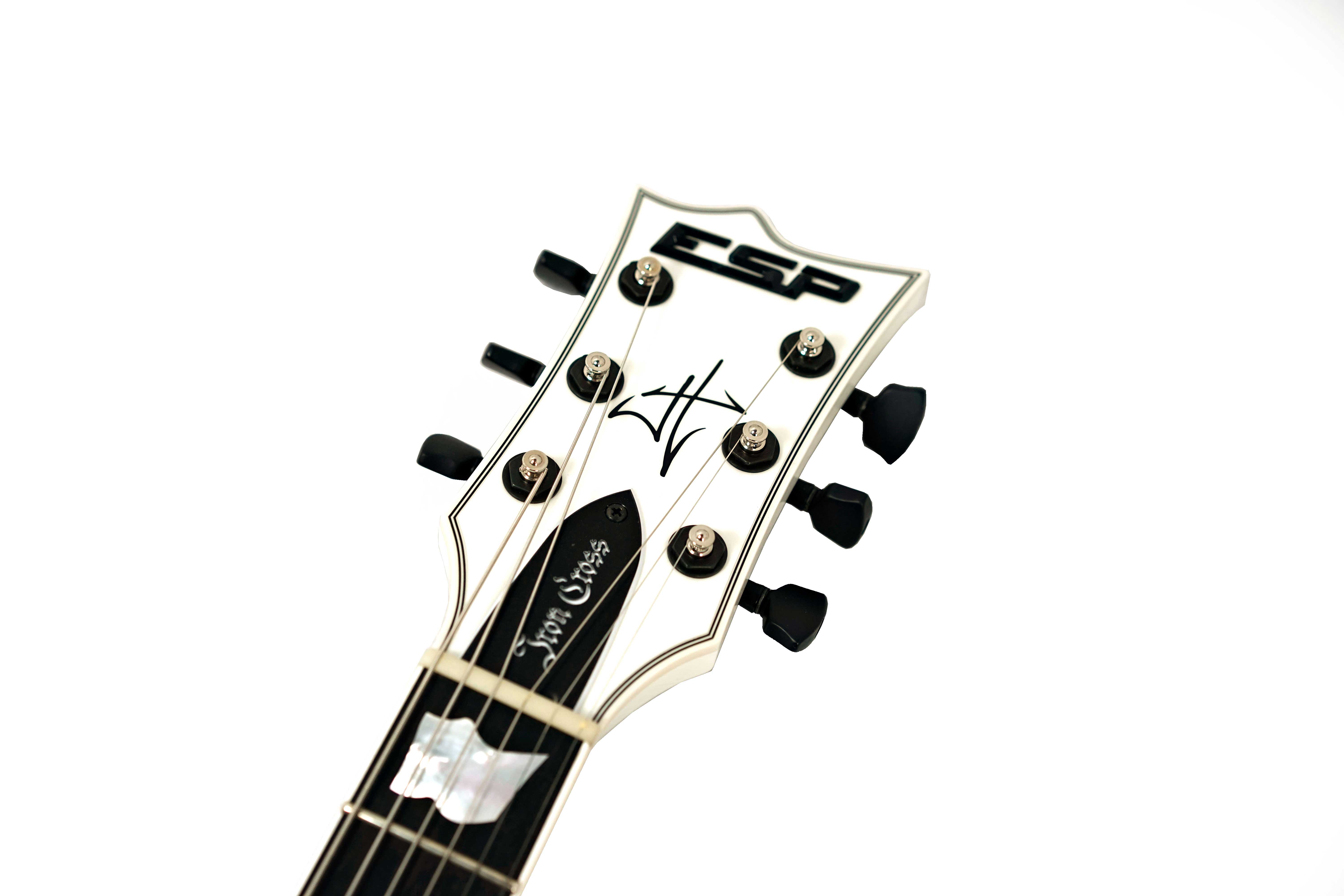 ESP James Hetfield Iron Cross Snow White #E7161222