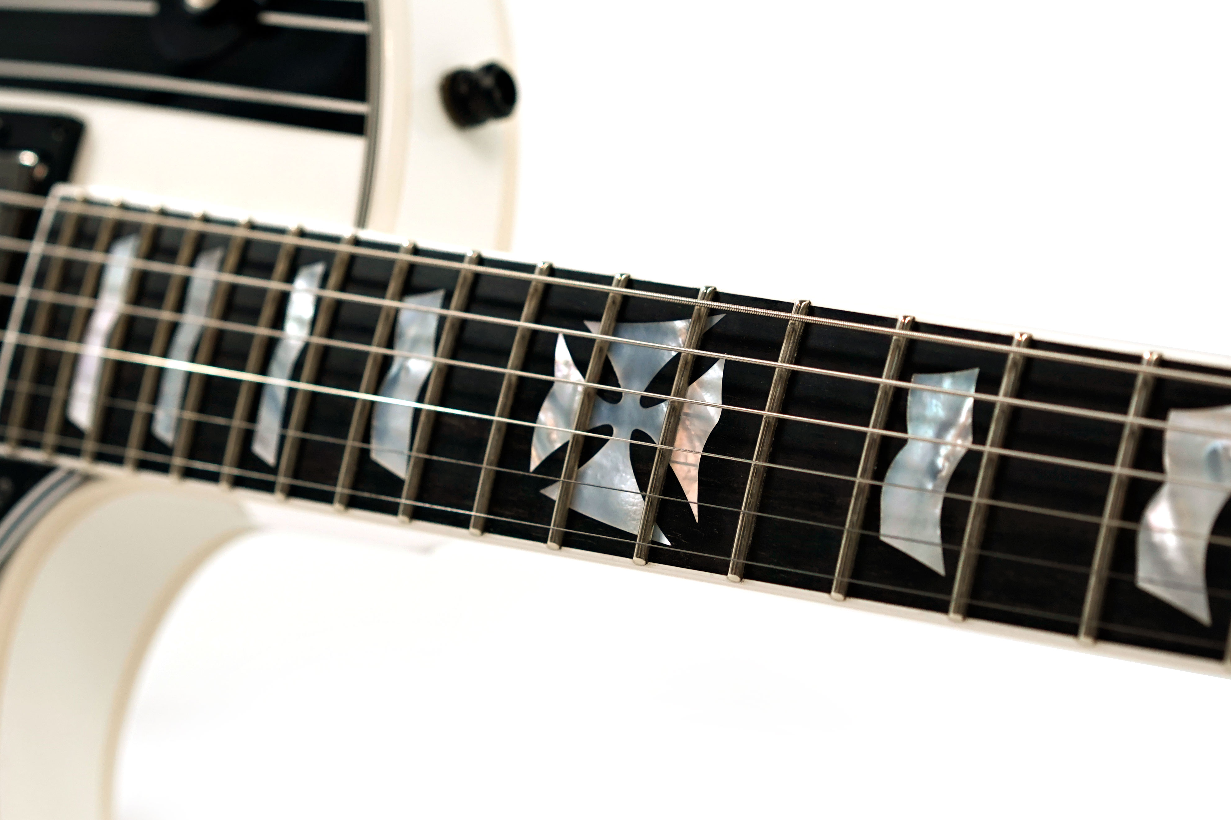 ESP James Hetfield Iron Cross Snow White #E7161222