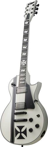 ESP James Hetfield Iron Cross Snow White ESP James Hetfield Iron Cross Snow White