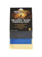MusicNomad Super Soft Edgeless Microfiber Suede Polishing Cloth- 3 Pack