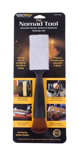 MusicNomad The Nomad Tool - All in 1 String, Body & Hardware Cleaning Tool