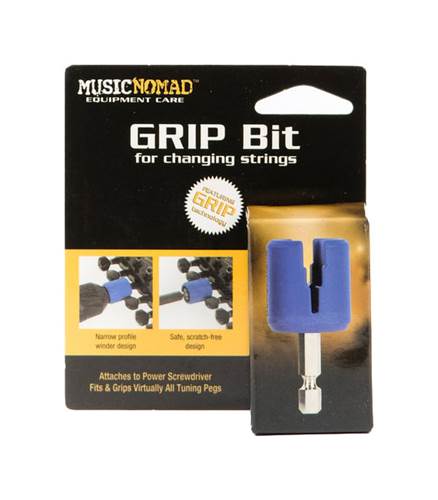 MusicNomad Grip Bit, Peg Winder Attachment MusicNomad Grip Bit, Peg Winder Attachment