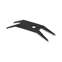 MusicNomad Premium Spanner Wrench with Microfiber Suede Backing Front View