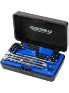 MusicNomad Premium Guitar Tech Truss Rod Wrench Set - 11 pcs