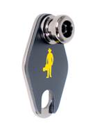 MusicNomad Acousti-Lok Strap Lock Adapter for TAYLOR Guitars with a 9 Volt EXPRESSION SYSTEM Battery