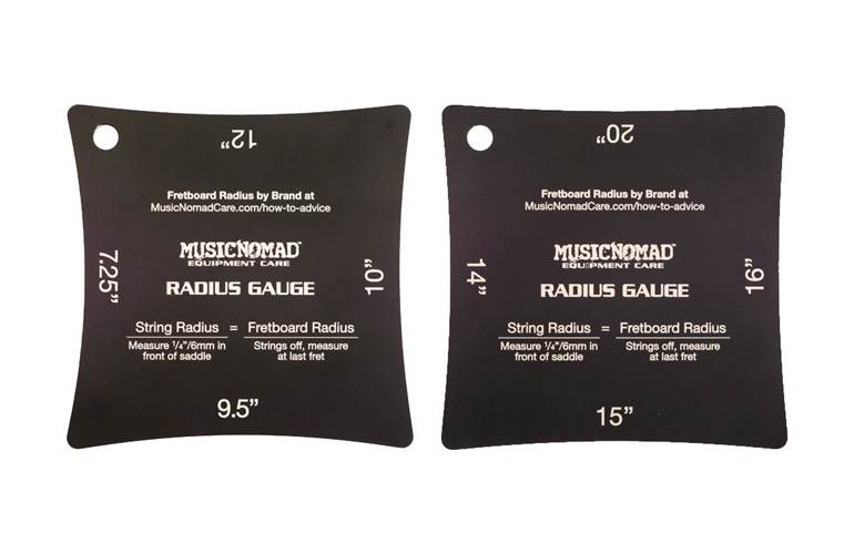 MusicNomad Precision Radius Gauge Set - 2 Pak MusicNomad Precision Radius Gauge Set - 2 Pak