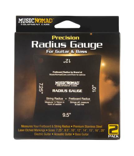 MusicNomad Precision Radius Gauge Set - 2 Pak MusicNomad Precision Radius Gauge Set - 2 Pak