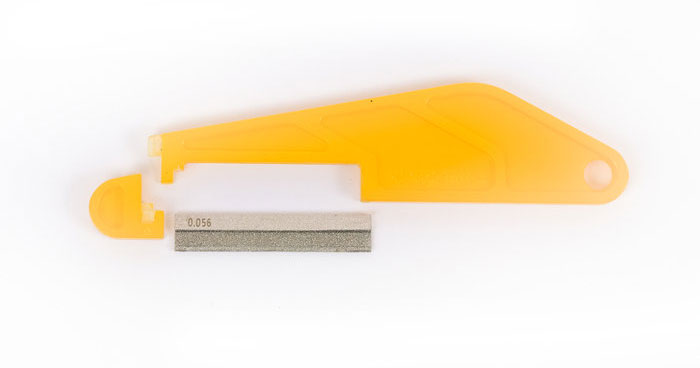 MusicNomad Diamond Coated Nut File - .020 inch