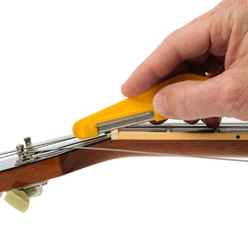 MusicNomad Diamond Coated Nut File - .130 inch MusicNomad Diamond Coated Nut File - .130 inch