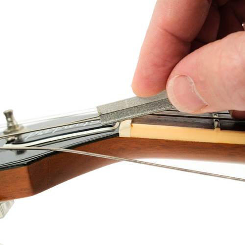 MusicNomad Diamond Coated Nut File - .130 inch MusicNomad Diamond Coated Nut File - .130 inch