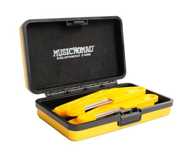 MusicNomad Electric Guitar Diamond Coated Nut File Set Super Light Strings 6pc MusicNomad Electric Guitar Diamond Coated Nut File Set Super Light Strings 6pc