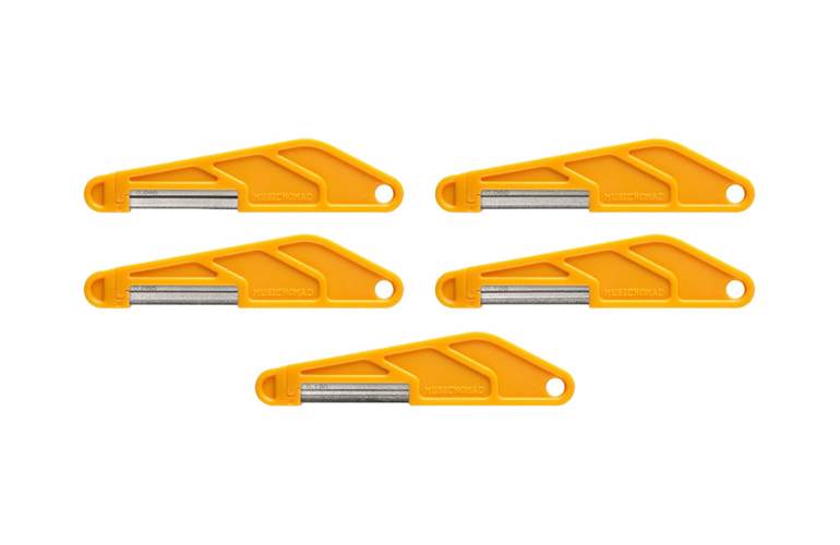 MusicNomad Bass Guitar Diamond Coated Nut File Set - 5 pc MusicNomad Bass Guitar Diamond Coated Nut File Set - 5 pc