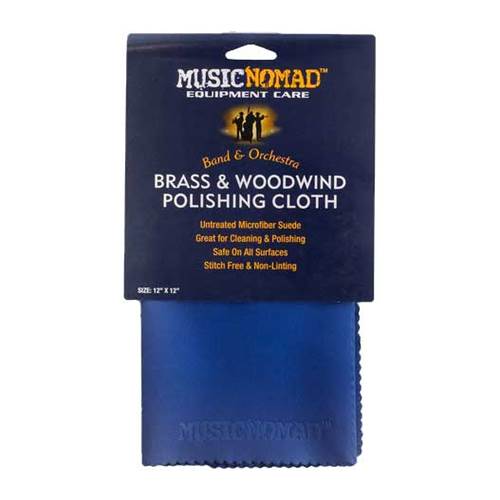 MusicNomad Brass and Woodwind Untreated Microfiber Polishing Cloth MusicNomad Brass and Woodwind Untreated Microfiber Polishing Cloth