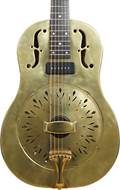 National Reso-Phonic Raw 12 Fret Brass with Lollar P90 #24357