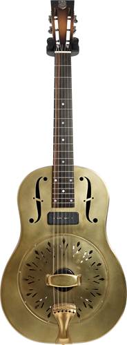 National Reso-Phonic Raw 12 Fret Brass  with Lollar P90 National Reso-Phonic Raw 12 Fret Brass  with Lollar P90