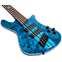 Spector NS Dimension 5 Black Blue Gloss Front View