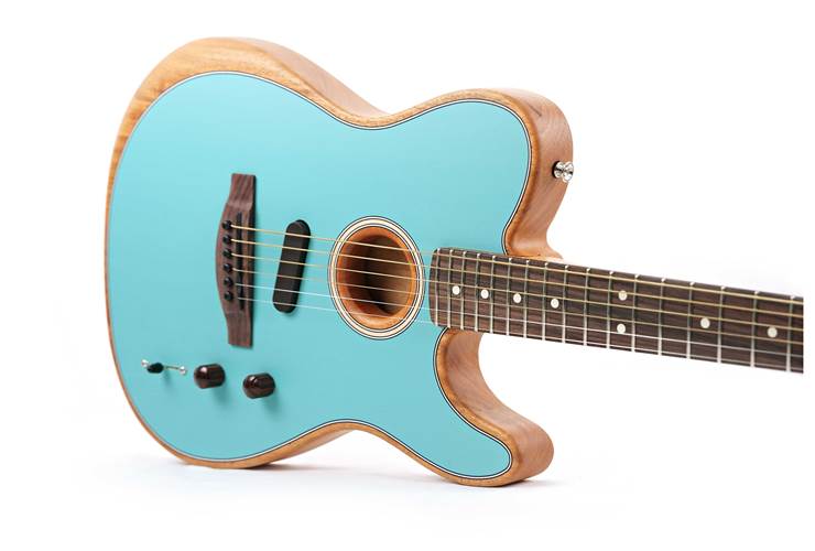 Fender FSR Acoustasonic Player Daphne Blue guitarguitar UK Exclusive Fender FSR Acoustasonic Player Daphne Blue guitarguitar UK Exclusive