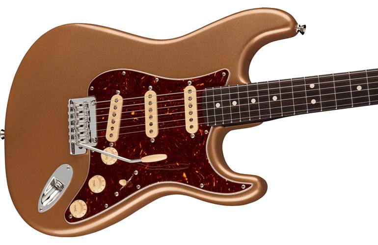 Firemist Gold Fender FSR American Professional II Stratocaster Firemist Gold Rosewood ...