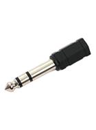 Ordo S-X15 3.5mm Stereo Socket To 6.3mm Stereo Jack Plug Adapter